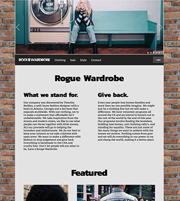 Rogue Wardrobe